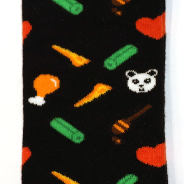 Honey Sesame Chicken Love Socks